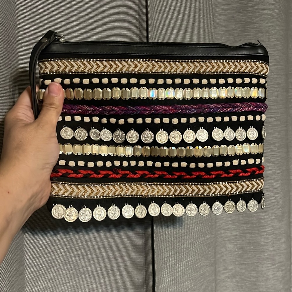 Bid Buddha Pouch Clutch Wristlet